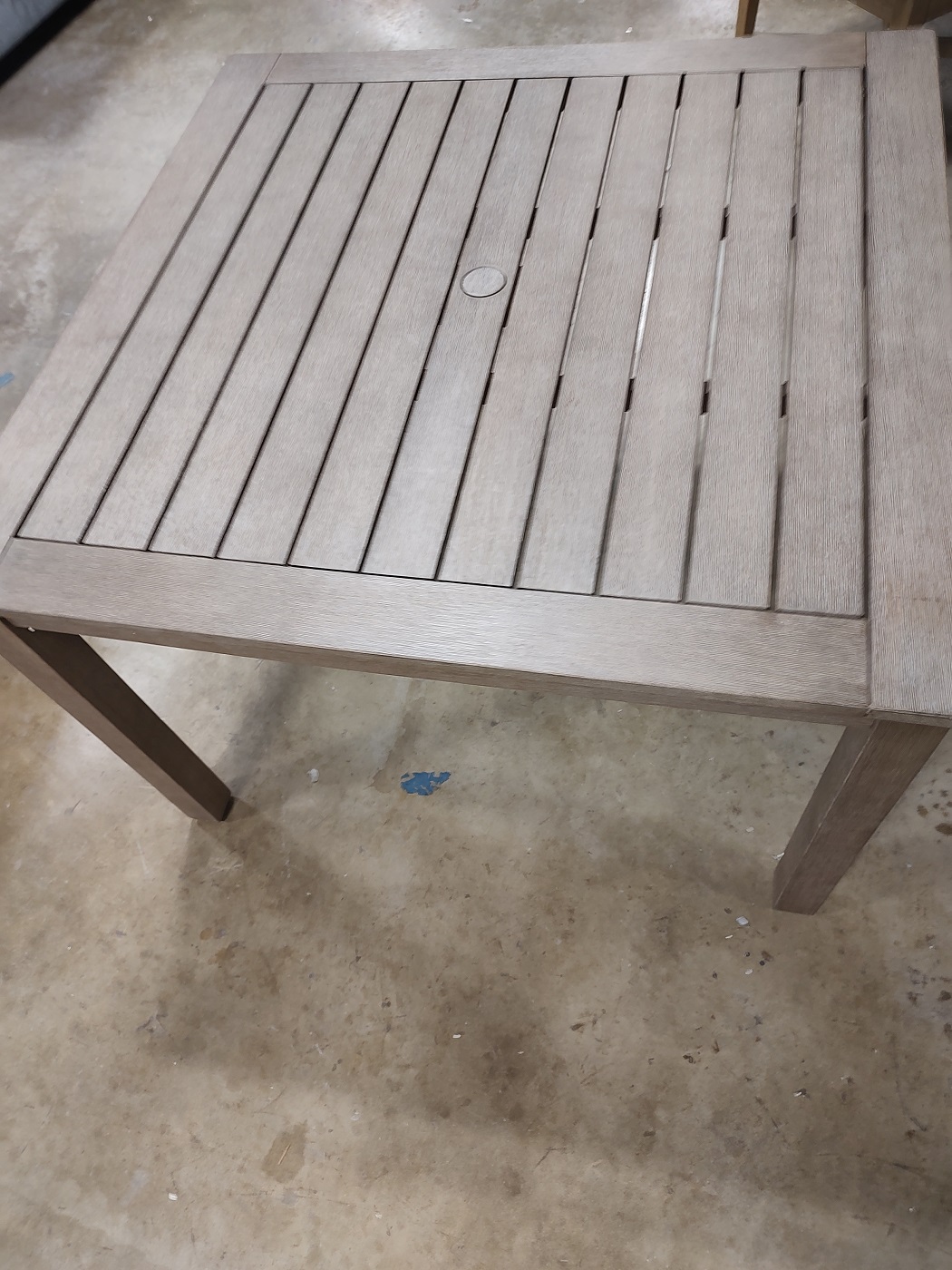 American Design Furniture by Monroe - Ocean View Outdoor Table Teak